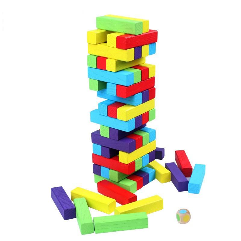 Игра дженга Башня искушений, разноцветный 1362712 - Сима Лэнд 2 - Игры - Купить