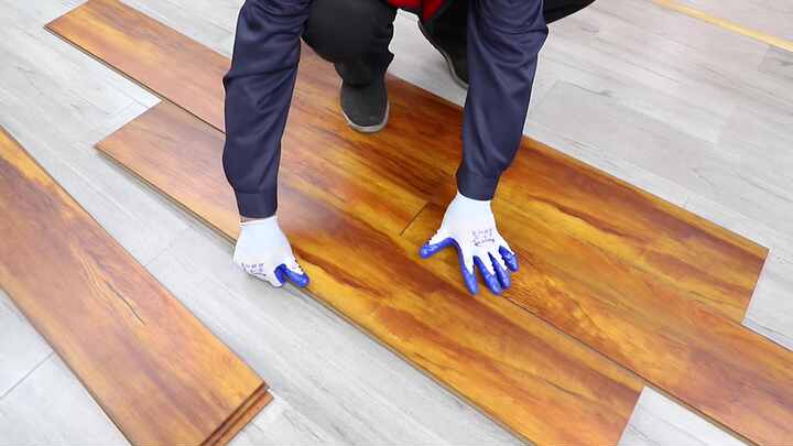 8mm 12mm hdf mdf germany waterproof class 33 wood flooring economic wooden laminated flooring