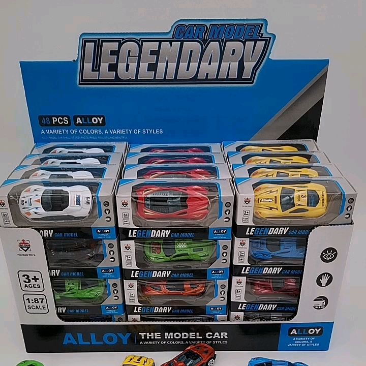 Kids Die Cast Vehicles Match Box 1/87 Alloy Metal Mini Model Sliding Car Boy Diecast Toys