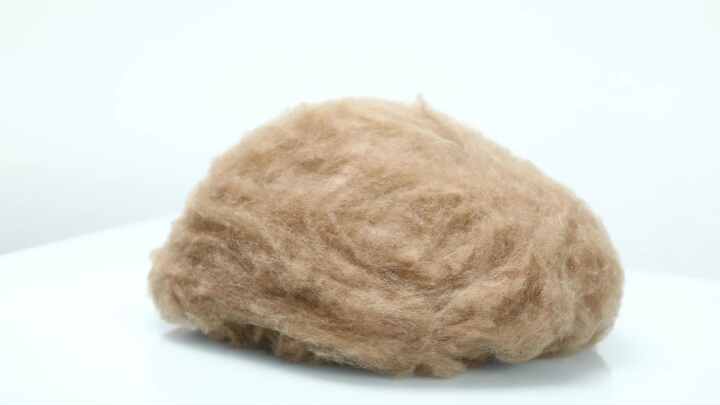 用于纺纱和服装的超柔软去毛骆驼羊毛纤维
