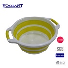 Foldable washbowl collapsible plastic wash basin plastic folding wash basin