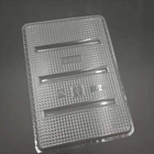 PET 18c Transparent food tray Food grade blister tray