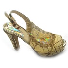 Best Selling High Heel Diamond Wedding Shoes With Factory Wholesale Price