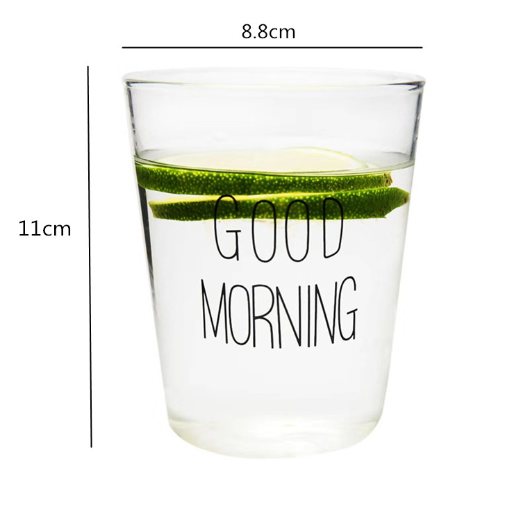 Heat Resistant Coffee Cup Glass Milk Juice Cup Drink Cup High Borosilicate