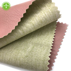 Soft fabric material pu leather for making clothing