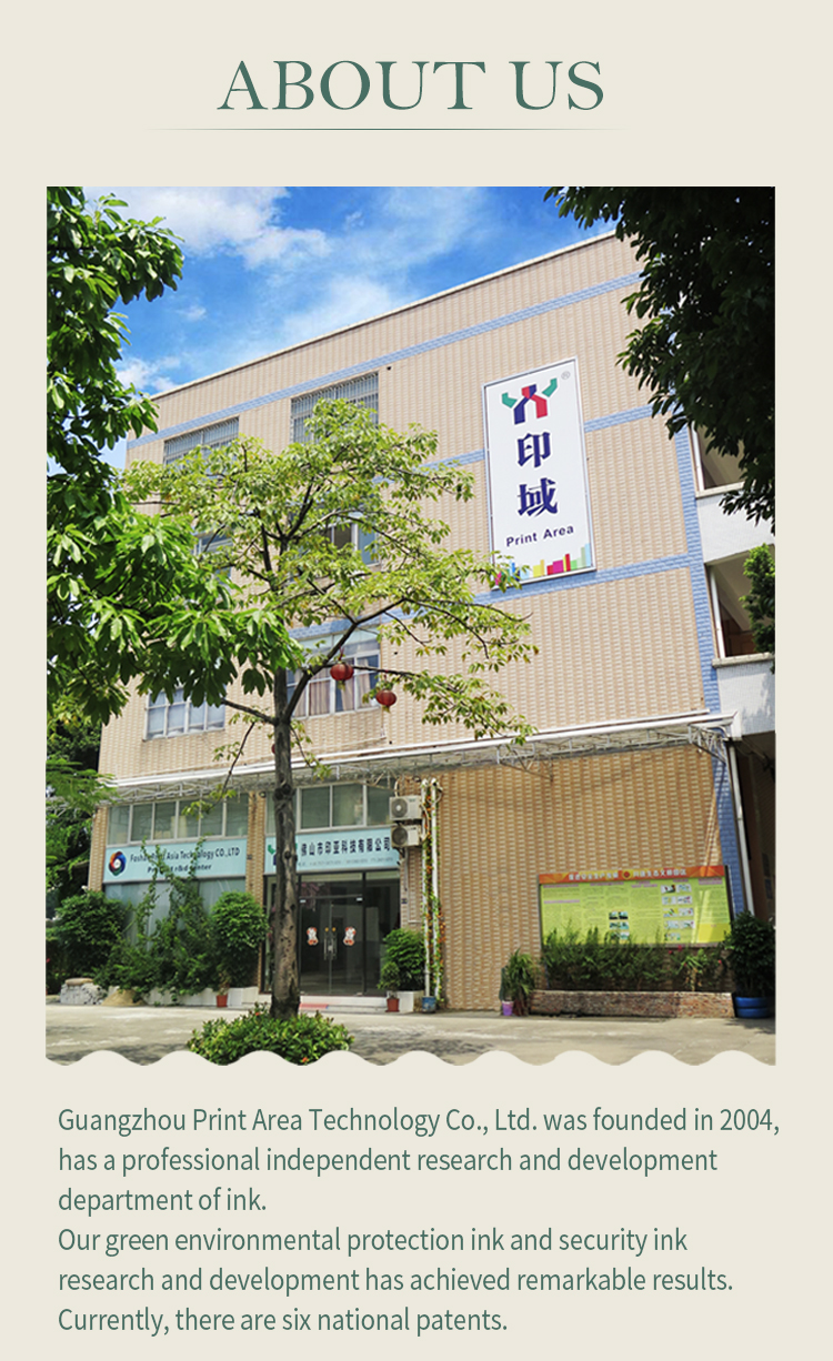 High quality Screen  UV invisible ink for Screen  printing, color green Nature Dry