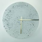 Handmade Cement 12 Inches Hanging Genuine Decorative Concrete Modern Wall Clock