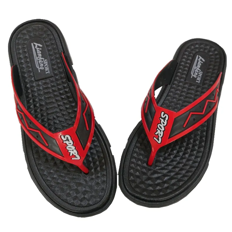 Printed Flip Flops For Mens New Design Wholesale African Sandals Slippers Flip Flops Brazilian Foam Flip Flops Size EU40-45#