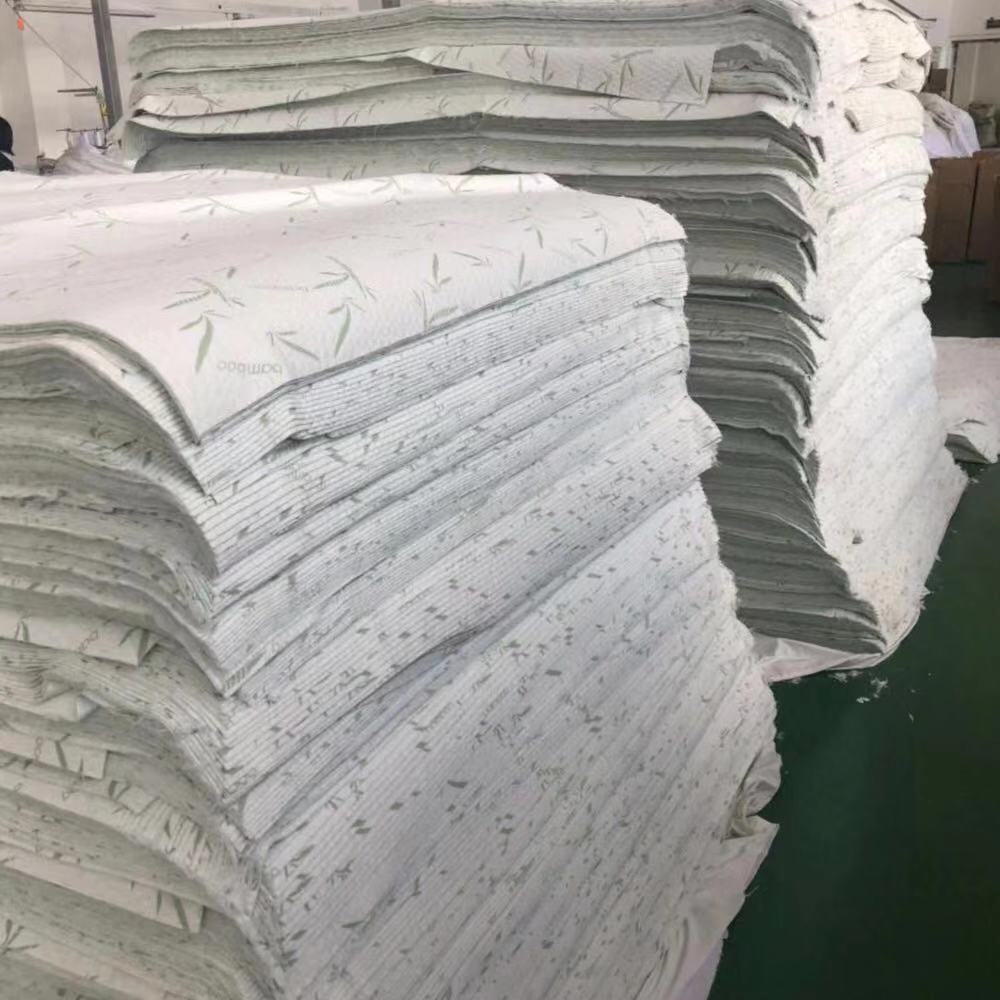 Bamboo Fiber Mattress Protector Mattress Cover  Anti Mite Waterproof home textile bedding Wholesale
