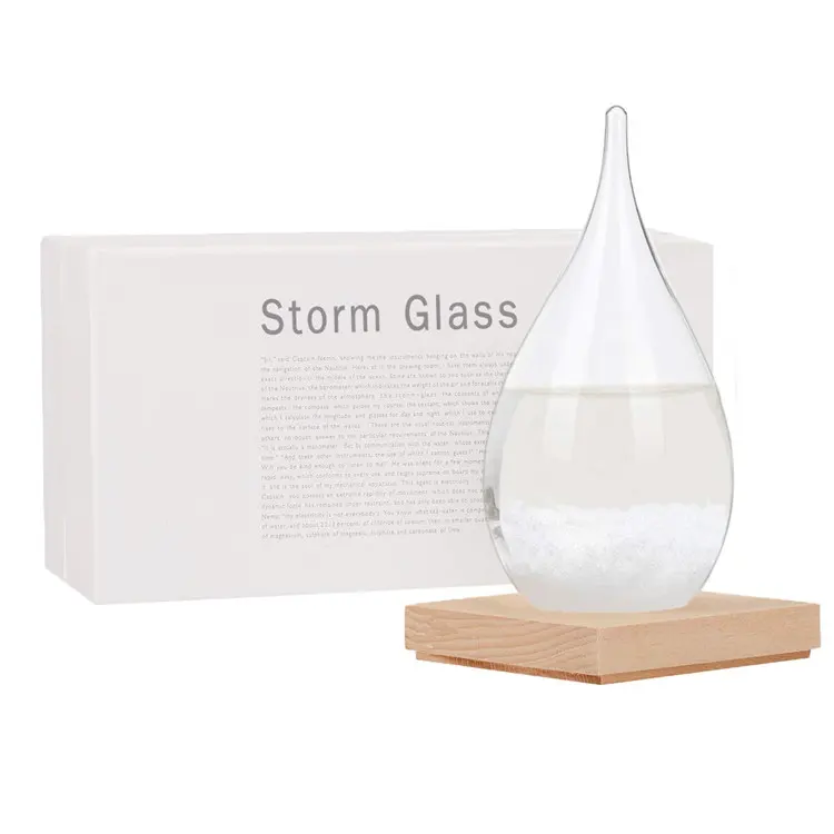 High Quality Storm Predictor Glass weather forecast bottle barometer