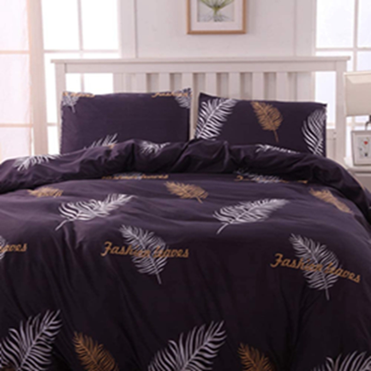 Factory Manufacture Various Quilt Fiber Fabric Is Super Soft micrifiber bedsheet duvet cover set