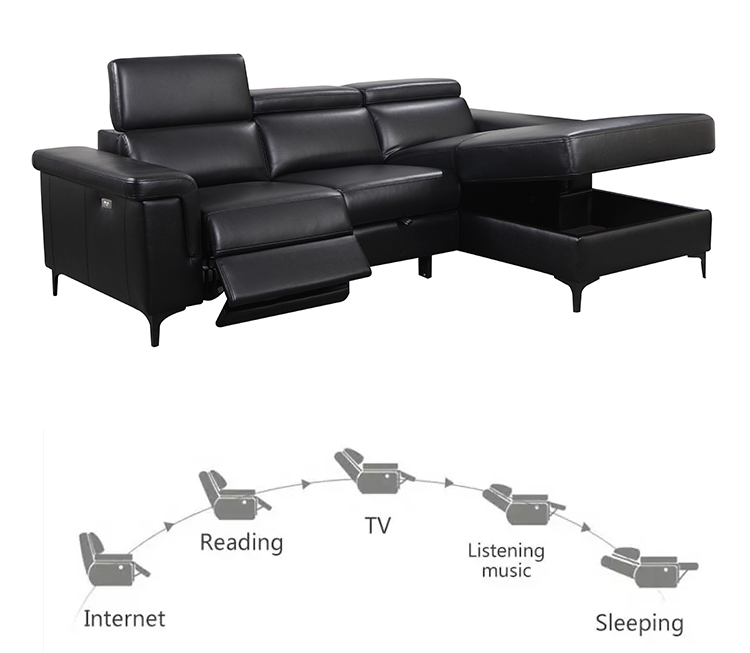 Living room sofa High quality Storage sofa set Foldable sleeping Multi-function sofa bed