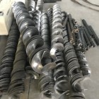 Stainless steel continuous screw blade, screw conveyor parts spiral flight continuous cold rolled screw flight