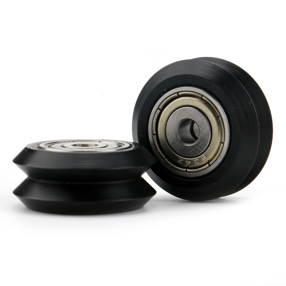 5mm bore Delrin solid V Wheel 625-2RS 625ZZ Bearing BW25 for V-Slot Aluminum Profile