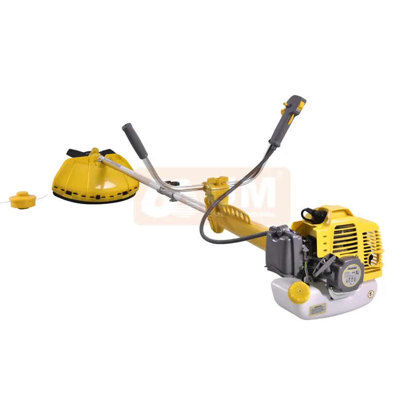 expensive luxury 2 stroke gold sidepack brush cutter