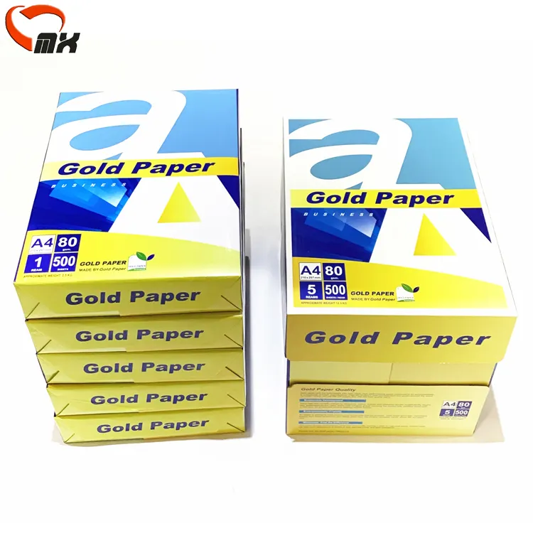 White cheap A4 copier paper 80gsm factory in China