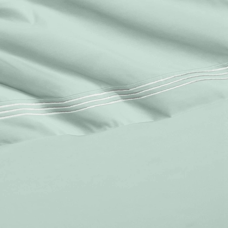 New Type Polyester Microfiber Embroidered Luxury Sheets Bed Set Bedding On Sale