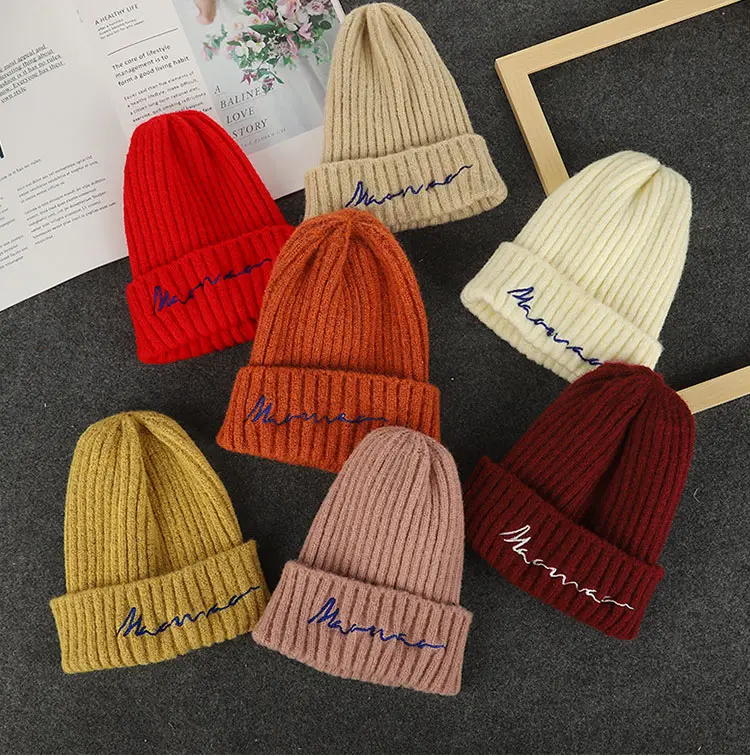 Custom Knit Hat/ Beanie/ Winter Hat Embroidered Logo 2020 Wholesale