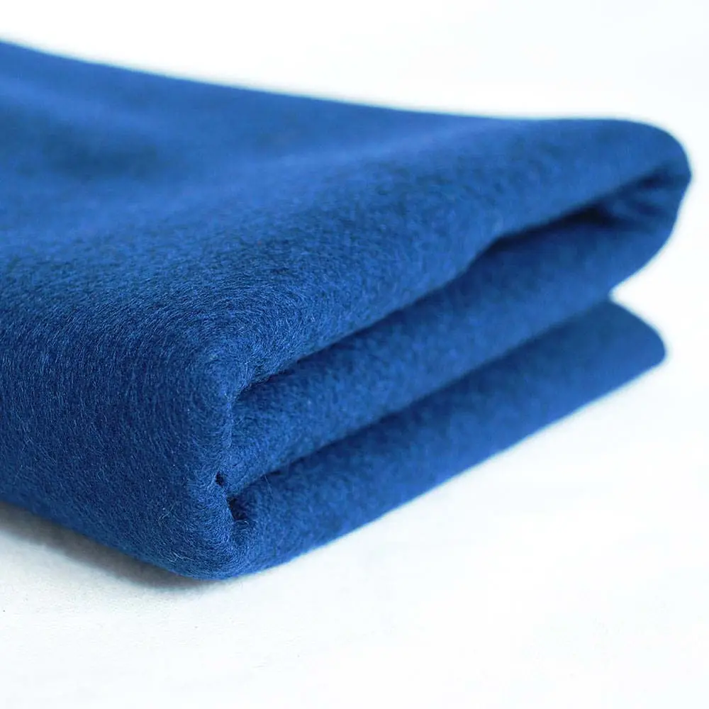 Factory wholesale thick colored needle 100% wool felt fabric
