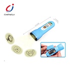 Battery-operated plastic electric torch early learning toy flashlight projector