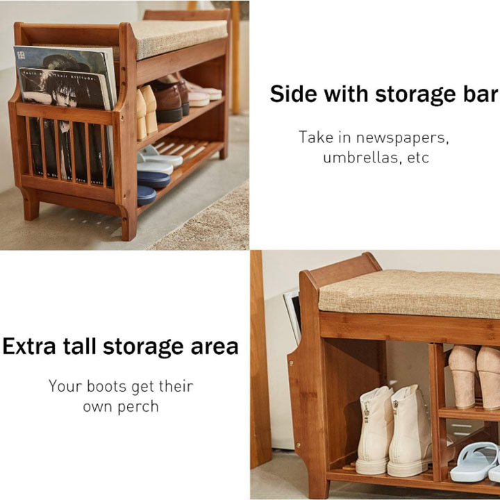 Simple modern change shoe stool multi-function shoe frame sofa stool economy shoe cabinet