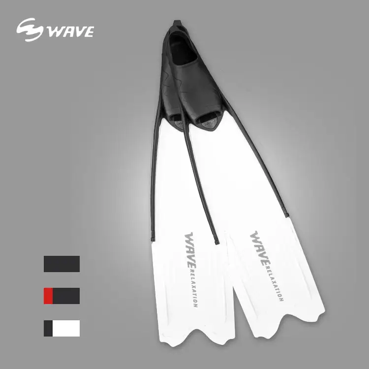 Full Pocket Freediving Fins Spearfishing Soft and Powerful Fins Freediving