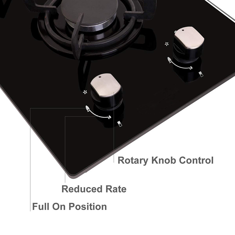 Chinese Manufacturers Direct Sales Built-in 2 Burners Cooktops Two Burner Gas Stove