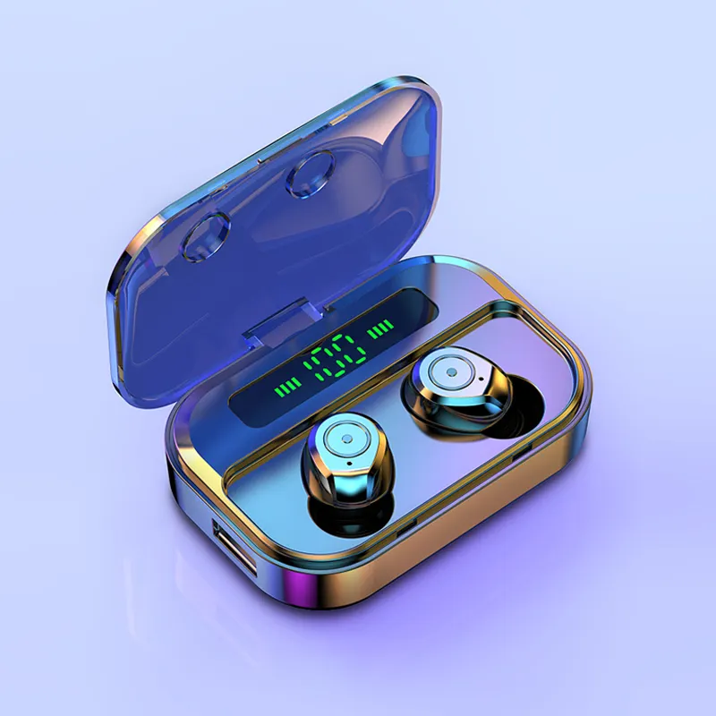 Newest Bluetooth Earbuds With Charging Case Waterproof Headphone Stereo Microphone TWS Wireless Earphones