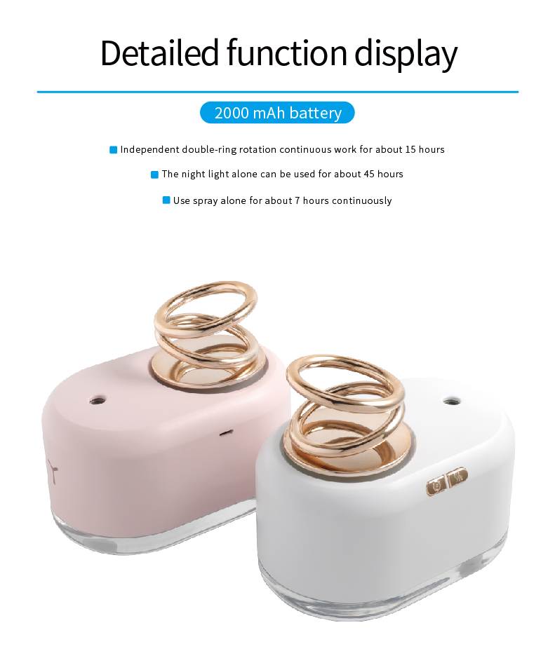 WYWD Factory Direct Supply New Arrival Customized House Humidifier Relieve Fatigue Dual Mode Persistent Spray