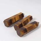 Wholesale high quality natural crystal tiger eye crystal dot rod decoration for sale