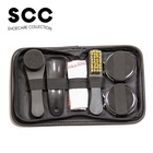 Selling Travel Shoe Polish Shine Set Portable Shoe Care Kit with Leather Bag