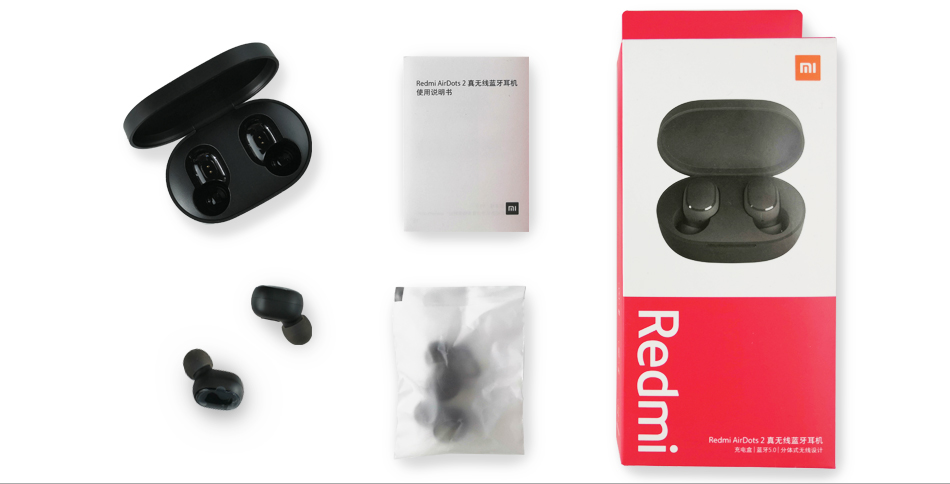 XiaoMi AirDots 2 Wireless BT5.0 Earphones True Wireless Earbuds AI Control Redmi Airdots 2