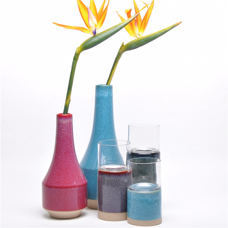 Wedding luxury tabletop floral vases / fine quality ceramic custom made flower vase