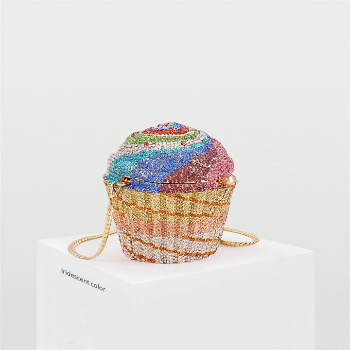 cupcake diamond purse