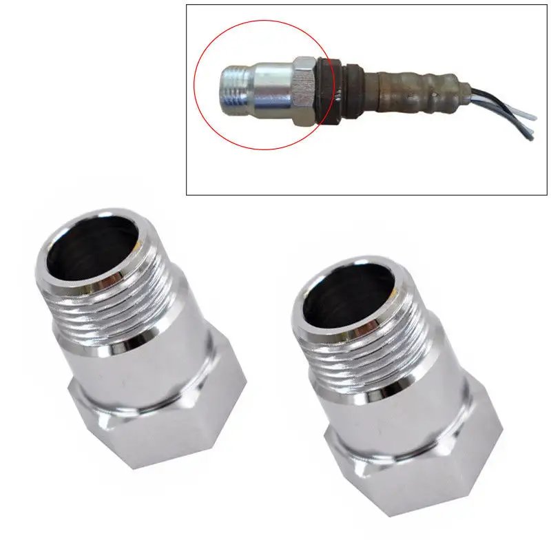 Spark Plug Non-Foulers M18x1.5 Oxygen Sensor bungs Adapter 32mm Straight Extender connector