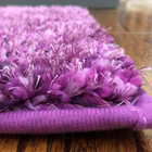 machine made shaggy floor mat
