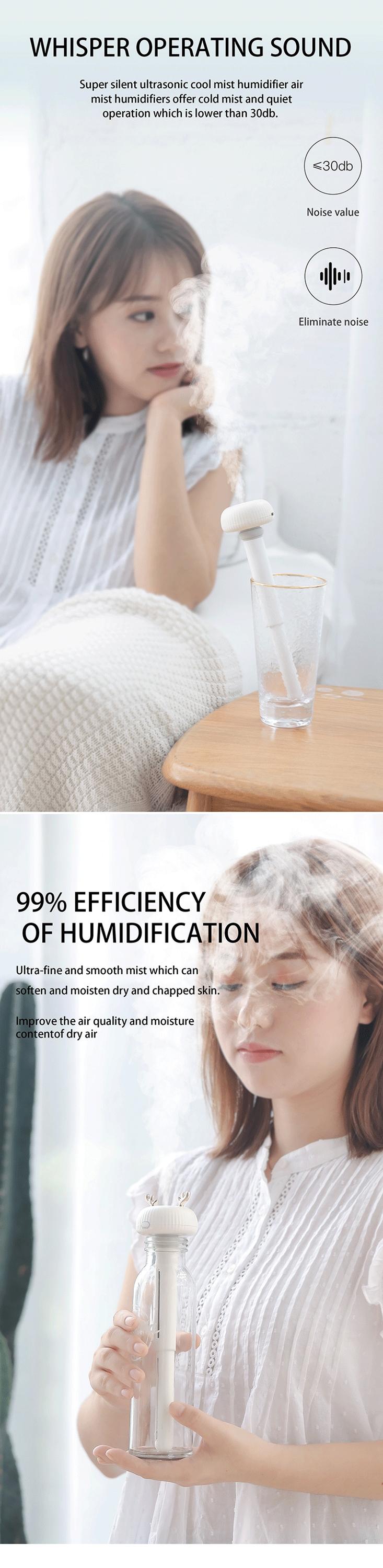 2019 High Quality Aroma Essential Oil Diffuser MINI Business or Company Gifts Personal Gift, for Health Care Gift Item 1.5 320ML