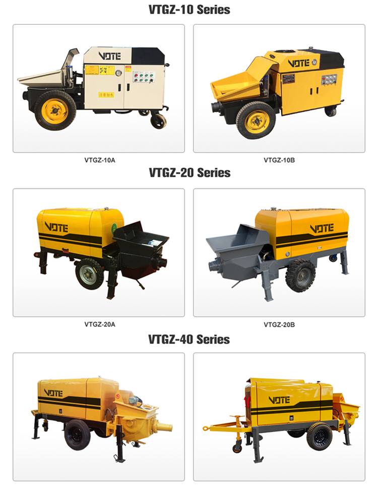 Top quality concrete pumping machine sale in philippines