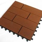 Long life and Water Resistant Outdoor WPC Interlocking Deck Tiles 30x30x2.2 cm