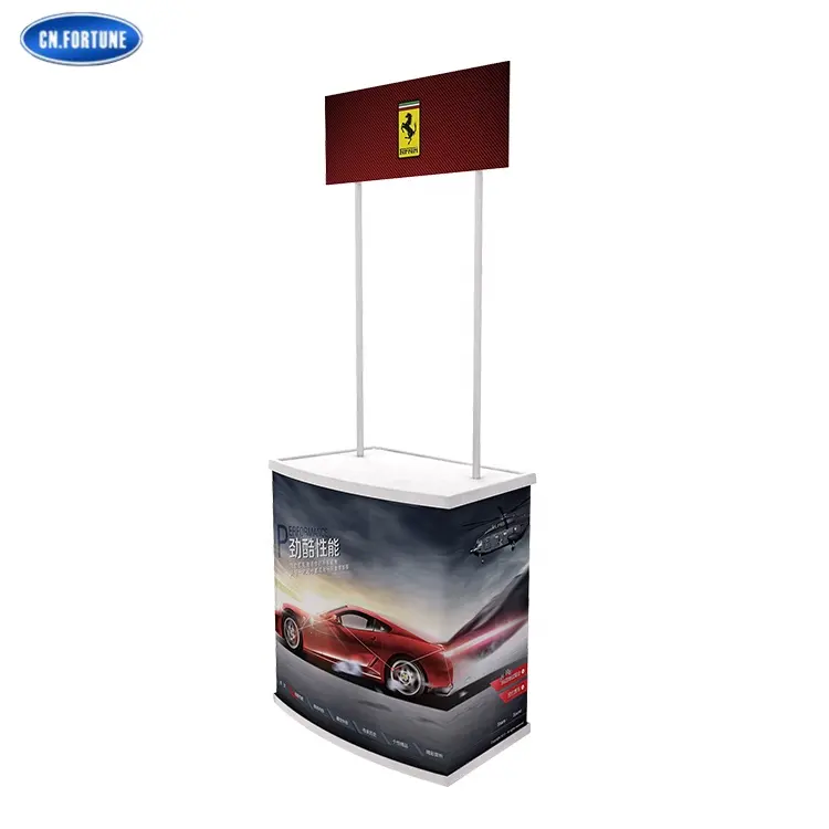 Good quality advertising display stand PP promotion table