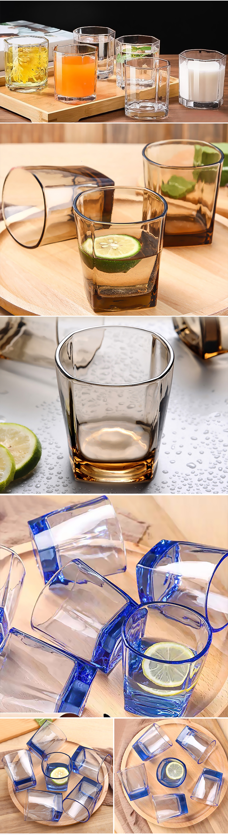 Factory Manufactured Packing High Quality Wine Glass Cup