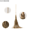 ECO broomsell well bamboo broom with long bamboo handle for China
