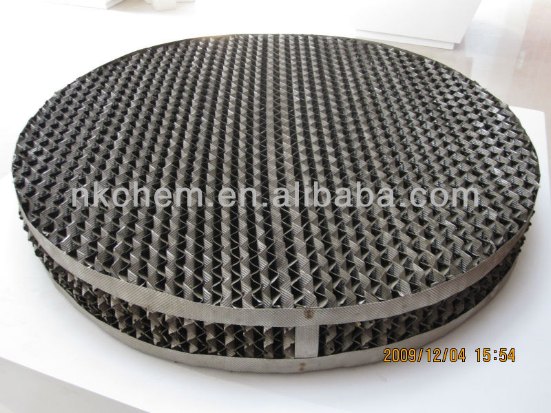 Packing Distillation Columns Metal Structured Packing Stainless Steel Wire Gauze Packing 0