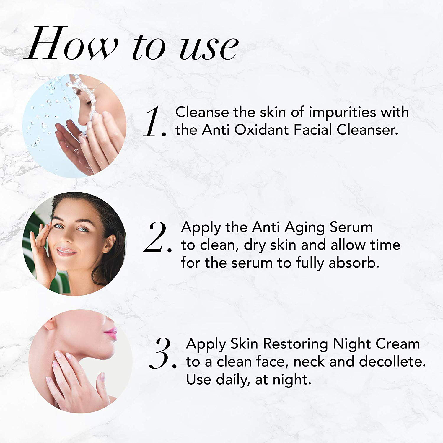 Hot Selling High Quality Skin Care Whitening Anti-aging Night Cream Plastic Bottle Private Label Adults Face Hyaluronic Acid