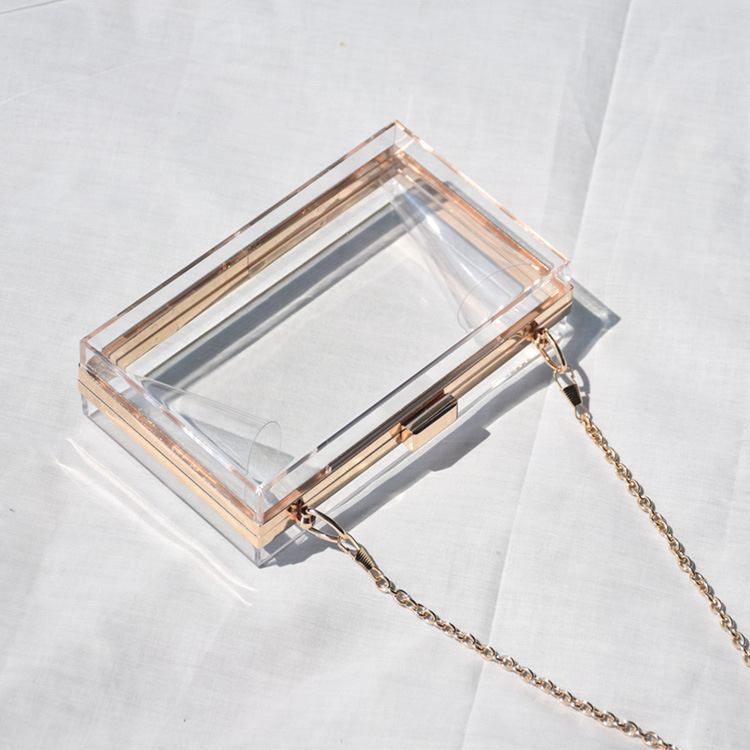 wholesale clear clutch