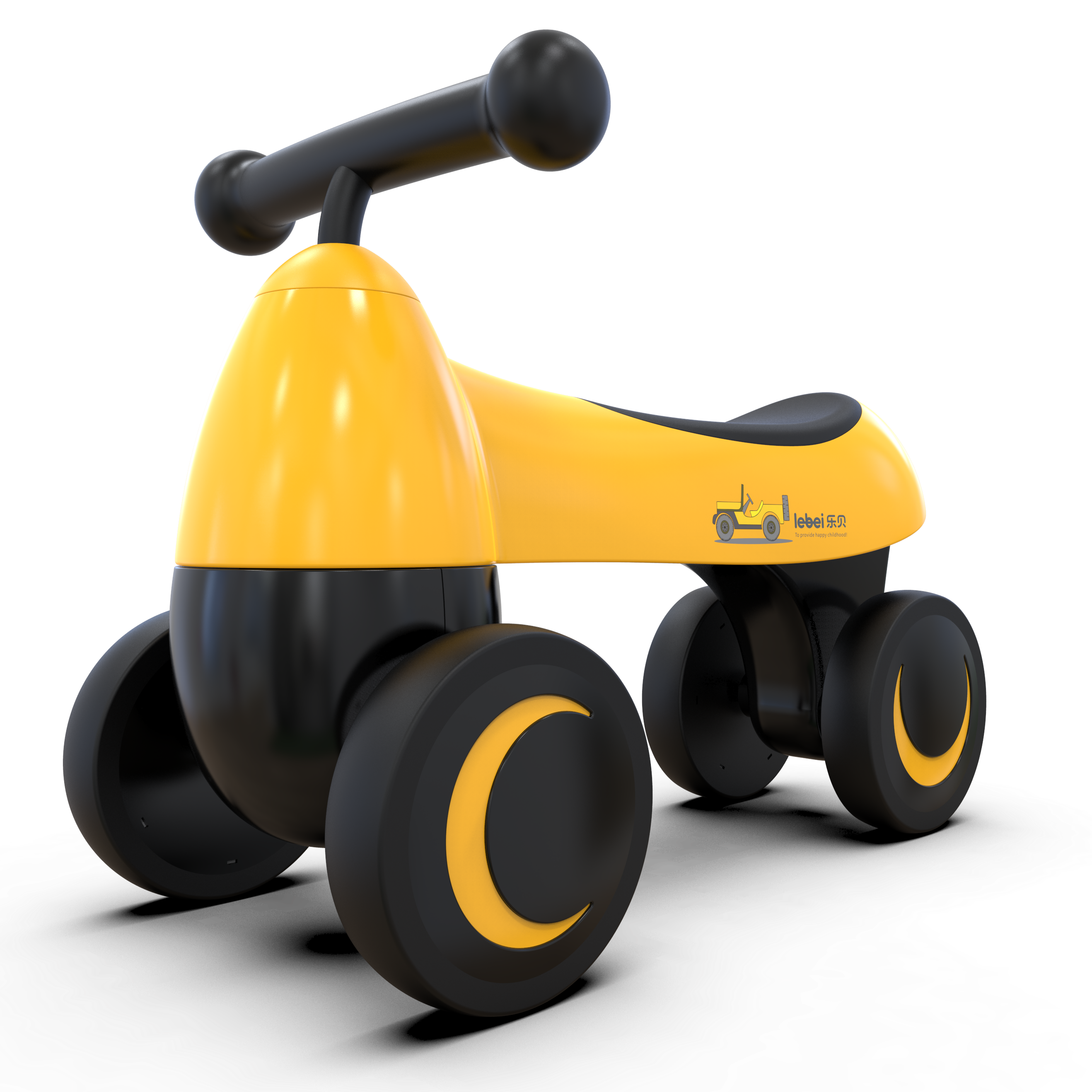 plastic ride on bike