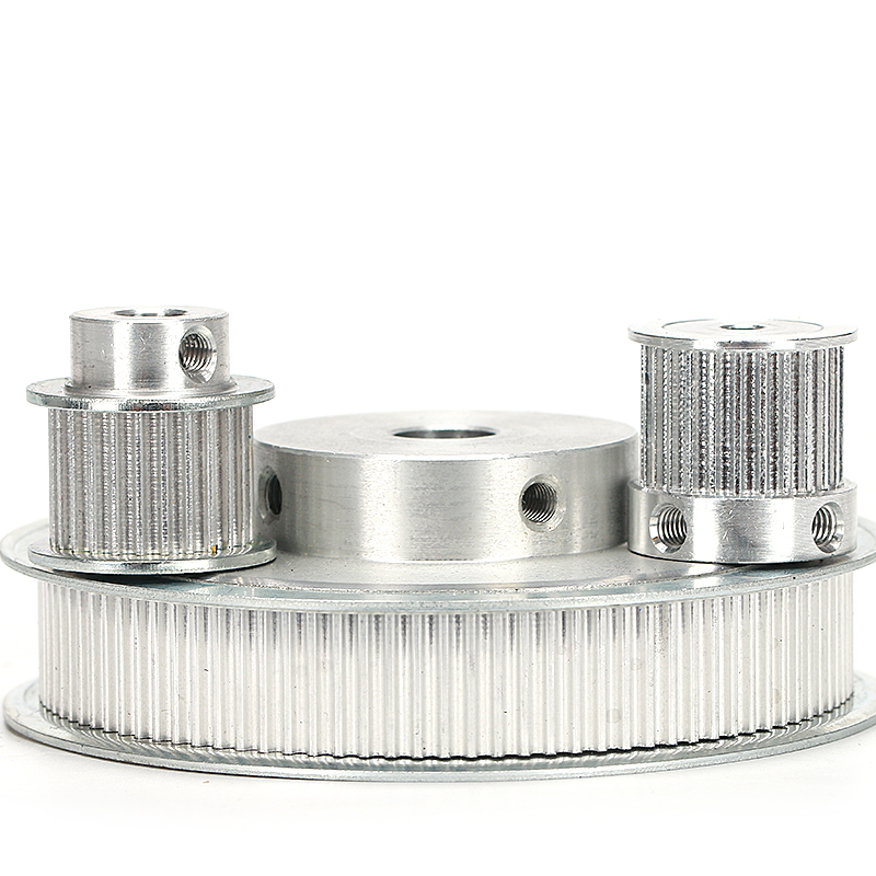 8 10 16 20mm bore Aluminium Alloy MXL XL HTD 2M 3M 5M 150T teeth timing belt pulley