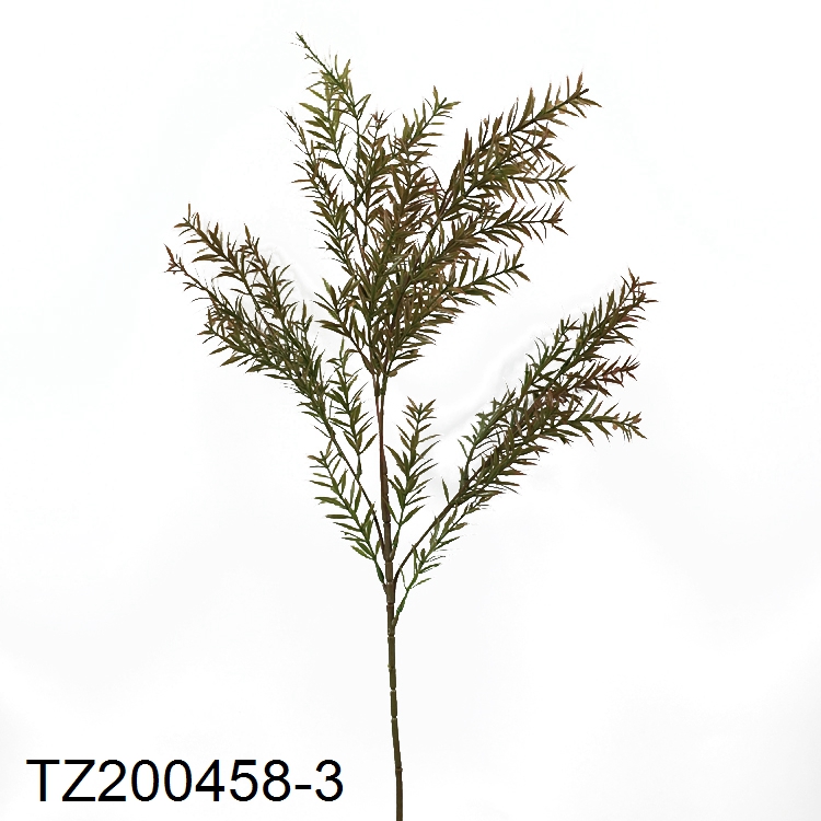 Artificial Tropical plant eucalyptus Fan Palm Leaf leaves flower branch bouquet for wedding home hotel decoration