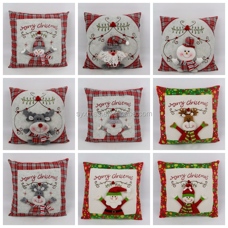 2022 NEW custom target christmas decorative High Quality Custom Style Home Sofa Christmas Pillow