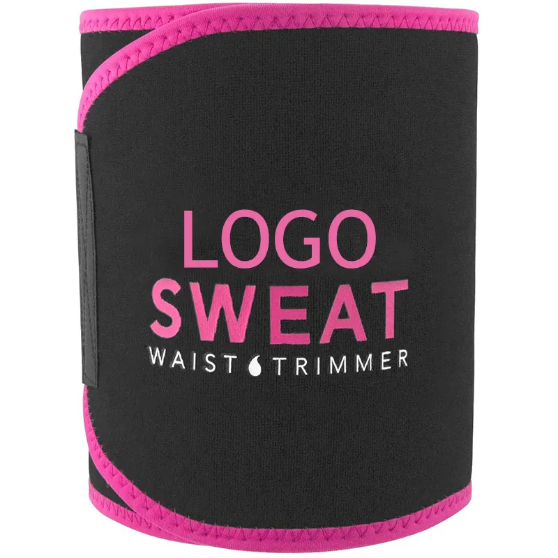 Free Sample Neoprene Waist Trainer Trimmer Sweat Slime Belt for Men Women